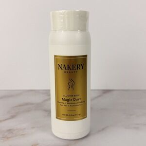 Nakery Beauty All Over Magic Dust Powder Cooling Moisture Absorbing 4 oz Sealed